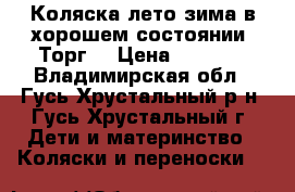 Коляска лето-зима в хорошем состоянии. Торг. › Цена ­ 9 000 - Владимирская обл., Гусь-Хрустальный р-н, Гусь-Хрустальный г. Дети и материнство » Коляски и переноски   